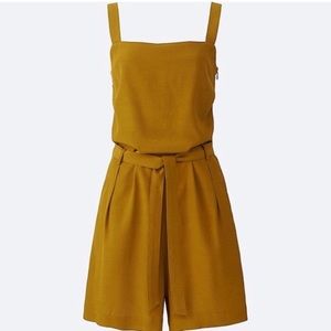 UNIQLO Mustard Romper